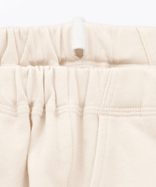 無印良品（ムジルシリョウヒン）の「キッズ　ライトスウェットハーフパンツ（その他パンツ・キッズ・キナリ/ライトグリーン/オレンジ系/チャコールグレー・150/140/130/120/110）」の11枚目の写真