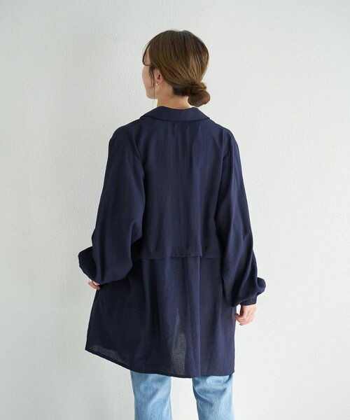 Kastane（カスタネ）の「【一部店舗限定】B セパレートシャツワンピース（シャツワンピース・レディース・ピンク/ネイビー/アイボリー・FREE）」の13枚目の写真