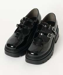 Heather（ヘザー）の「ボリュームソールマニッシュ　640672（ローファー）」