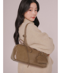 MELLOTORY（メロートリー）の「ツインバゲットバッグ (カーキ)（バックパック/リュック）」