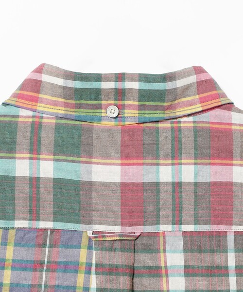 BEAMS PLUS(ビームスプラス)の「【ビームスの百名品】B.D. Madras(シャツ/ブラウス・メンズ・サックスブルー/グリーン/ピンク・X-LARGE/MEDIUM/LARGE/SMALL)」の18枚目の写真