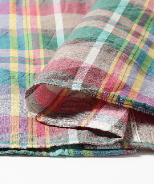 BEAMS PLUS(ビームスプラス)の「【ビームスの百名品】B.D. Madras(シャツ/ブラウス・メンズ・サックスブルー/グリーン/ピンク・X-LARGE/MEDIUM/LARGE/SMALL)」の19枚目の写真