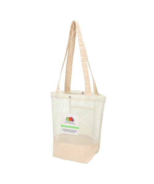 FRUIT OF THE LOOM(フルーツオブザルーム)の「【FRUIT OF THE LOOM/フルーツオブザルーム】MESH TOTE BAG M / メッシュトートバッグM(トートバッグ・レディース・ブラック/ベージュ/イエロー/ミント/ネイビー・FREE)」の14枚目の写真