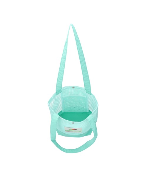 FRUIT OF THE LOOM(フルーツオブザルーム)の「【FRUIT OF THE LOOM/フルーツオブザルーム】MESH TOTE BAG M / メッシュトートバッグM(トートバッグ・レディース・ブラック/ベージュ/イエロー/ミント/ネイビー・FREE)」の10枚目の写真