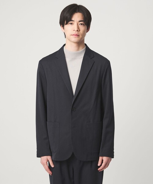 green label relaxing（グリーンレーベルリラクシング）の「DICROS ポリエステル ツイル リラックス ジャケット -ストレッチ・撥水-（テーラードジャケット・メンズ・ダークグレー/ネイビー/オリーブ・S/XL/L/M）」の15枚目の写真