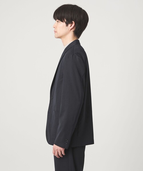 green label relaxing（グリーンレーベルリラクシング）の「DICROS ポリエステル ツイル リラックス ジャケット -ストレッチ・撥水-（テーラードジャケット・メンズ・ダークグレー/ネイビー/オリーブ・S/XL/L/M）」の16枚目の写真