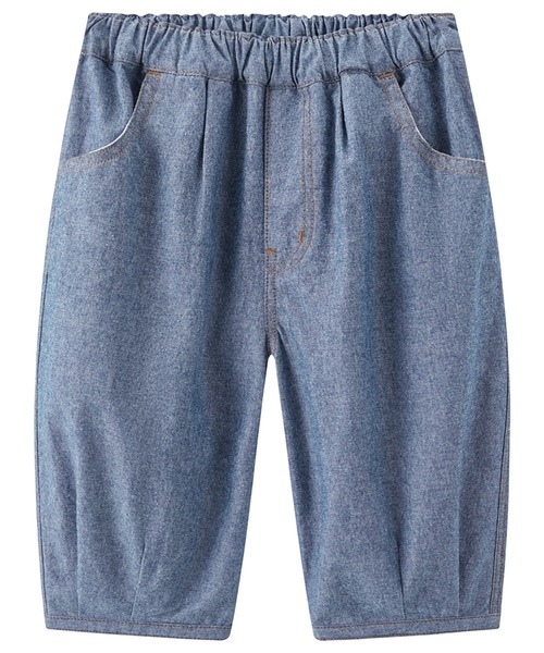 combimini(コンビミニ)の「ダンガリーバレルパンツ(その他パンツ・キッズ・ブルー・80/90/100/110/120)」の2枚目の写真