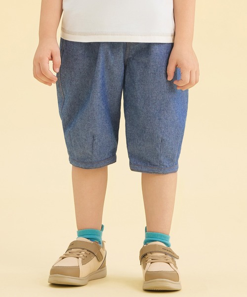combimini(コンビミニ)の「ダンガリーバレルパンツ(その他パンツ・キッズ・ブルー・80/90/100/110/120)」の12枚目の写真