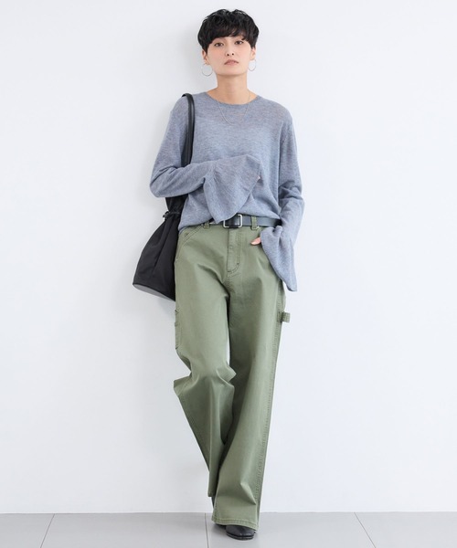 LE VERNIS（ル・ベルニ）の「BARNYARDSTORM / LE VERNIS(ルベルニ)別注カラー / 巾着トート（トートバッグ・レディース・ブラック/カーキ・FREE）」の20枚目の写真