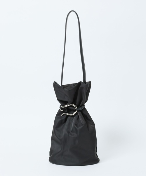 LE VERNIS（ル・ベルニ）の「BARNYARDSTORM / LE VERNIS(ルベルニ)別注カラー / 巾着トート（トートバッグ・レディース・ブラック/カーキ・FREE）」の22枚目の写真