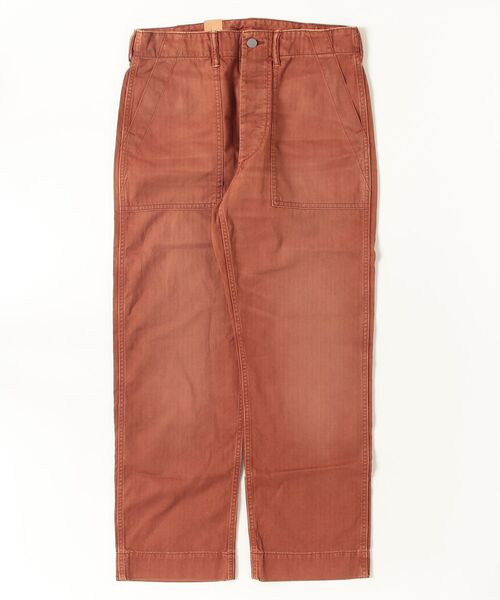 RRL(ダブル アール エル)の「ヘリンボーン ツイル フィールド パンツ(その他パンツ・メンズ・レッド・29/30/34/32/36/32/32/30/31/30/30/30/33/32/28/30/32/32)」の6枚目の写真