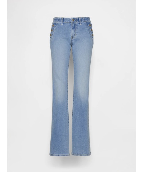 GAP(ギャップ)の「ローライズ ロング&リーン セーラーデニムパンツ(デニムパンツ・レディース・ブルー・23/25/26/28/30/24/27/29)」の5枚目の写真