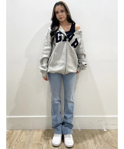 GAP(ギャップ)の「ローライズ ロング&リーン セーラーデニムパンツ(デニムパンツ・レディース・ブルー・23/25/26/28/30/24/27/29)」の7枚目の写真