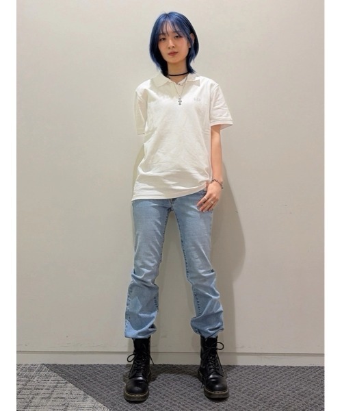 GAP(ギャップ)の「ローライズ ロング&リーン セーラーデニムパンツ(デニムパンツ・レディース・ブルー・23/25/26/28/30/24/27/29)」の18枚目の写真
