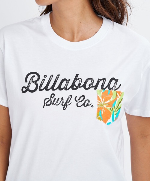 BILLABONG(ビラボン)の「BILLABONG ウィメンズ POCKET BOY FIT TEE Tシャツ 【2026年春夏モデル】(Tシャツ/カットソー・レディース・ブラック/ブルー系その他/ブルー系その他2/ホワイト・LARGE/MEDIUM)」の6枚目の写真