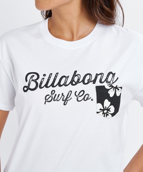BILLABONG(ビラボン)の「BILLABONG ウィメンズ POCKET BOY FIT TEE Tシャツ 【2026年春夏モデル】(Tシャツ/カットソー・レディース・ブラック/ブルー系その他/ブルー系その他2/ホワイト・LARGE/MEDIUM)」の10枚目の写真