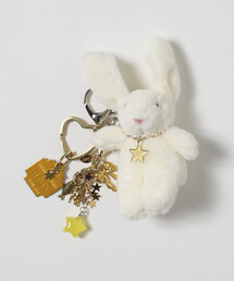 Foundry Mews（ファウンドリーミューズ）の「Foundry Mews/ファウンドリーミューズ 別注Petite Mews / うさぎ チャーム / キーホルダー（キーホルダー）」