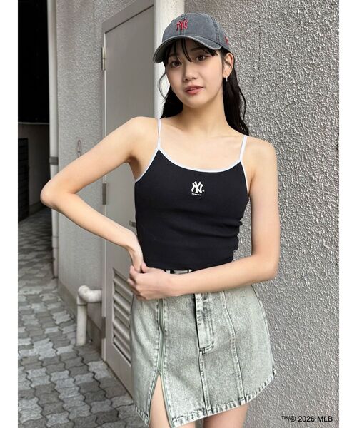 NEW ERA（ニューエラ）の「【MLB × New Era × MURUA】ベーシックキャミソール（キャミソール・レディース・ブラック・2）」の7枚目の写真