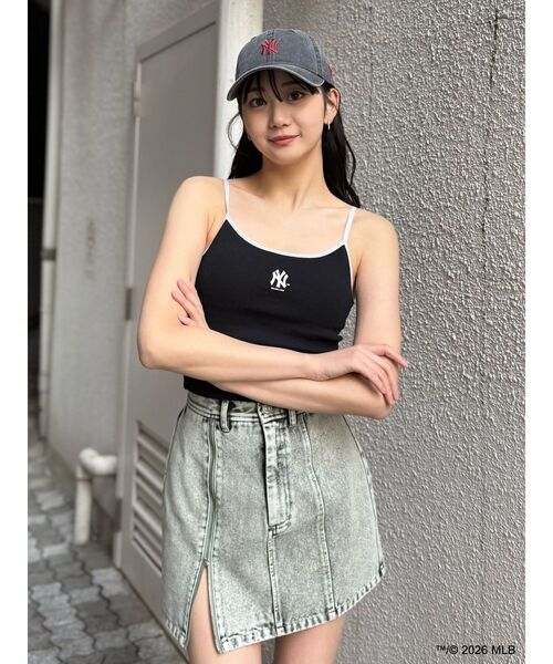 NEW ERA（ニューエラ）の「【MLB × New Era × MURUA】ベーシックキャミソール（キャミソール・レディース・ブラック・2）」の8枚目の写真