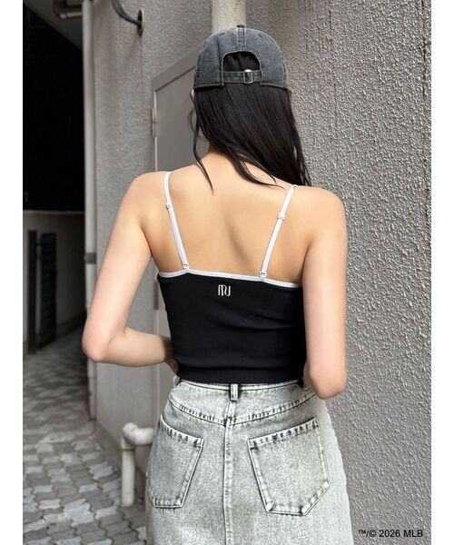 NEW ERA（ニューエラ）の「【MLB × New Era × MURUA】ベーシックキャミソール（キャミソール・レディース・ブラック・2）」の9枚目の写真