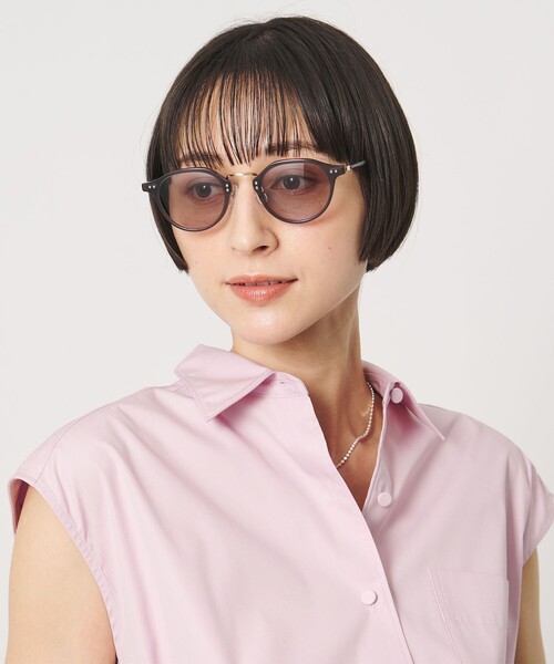 UNITED ARROWS(ユナイテッドアローズ)の「コンビ クラウンパント サングラス(サングラス・レディース・ブラウン系/グレー系・FREE)」の2枚目の写真