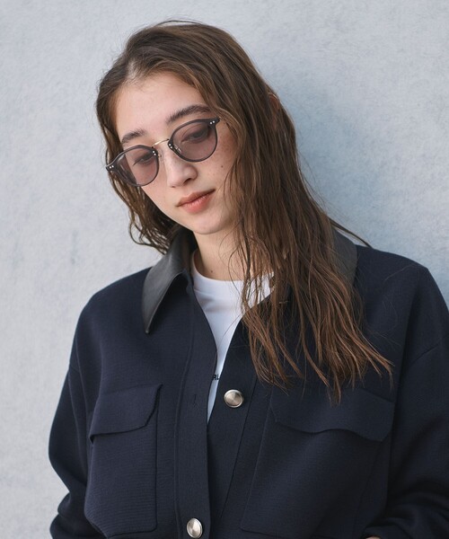 UNITED ARROWS(ユナイテッドアローズ)の「コンビ クラウンパント サングラス(サングラス・レディース・ブラウン系/グレー系・FREE)」の18枚目の写真