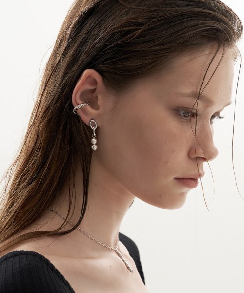 SENTIMENTS（センチモン）の「NO.280 [SILVER] EARCUFF（ピアス（両耳用）・レディース・シルバー・FREE）」の2枚目の写真