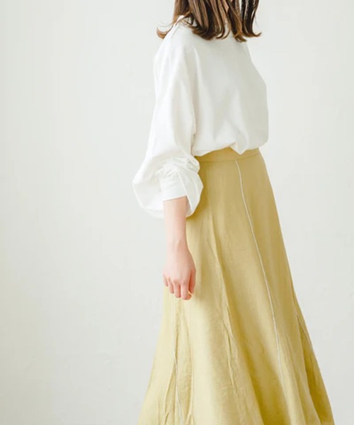 merrylatte(メリーラテ)の「マーメイドスカート【IROHANI】(スカート・レディース・グリーン/ブラック・FREE)」の3枚目の写真