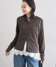 JOURNAL STANDARD | シアーコットンクルーネックカーディガン(カーディガン/ボレロ)