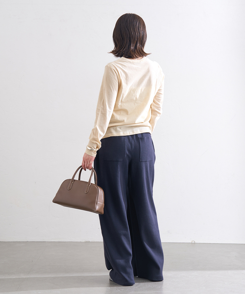 JOURNAL STANDARD（ジャーナルスタンダード）の「シアーコットンクルーネックカーディガン（カーディガン/ボレロ・レディース・ベージュ/ブラック系その他/アイボリー・FREE）」の13枚目の写真