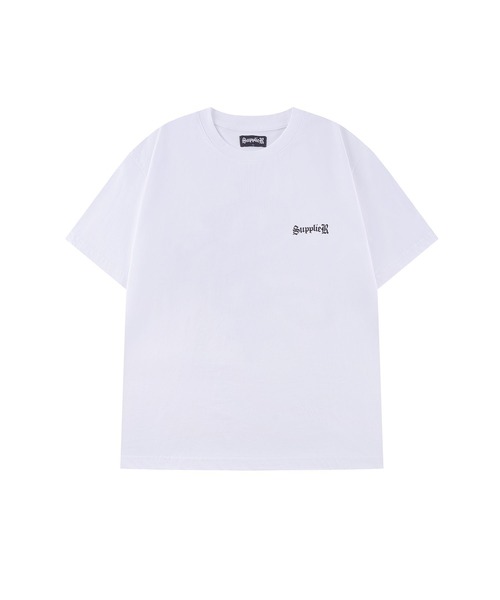 SUPPLIER（サプライヤー）の「Tシャツ｜Tribal Cross Tee｜SUPPLIER（Tシャツ/カットソー・メンズ・ホワイト/ピンク/ブラック・SMALL/MEDIUM/X-LARGE/XX-LARGE/LARGE）」の5枚目の写真