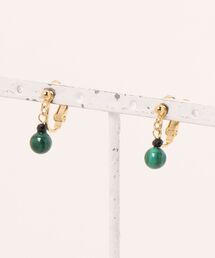 September/マラカイト＋スピネルearring