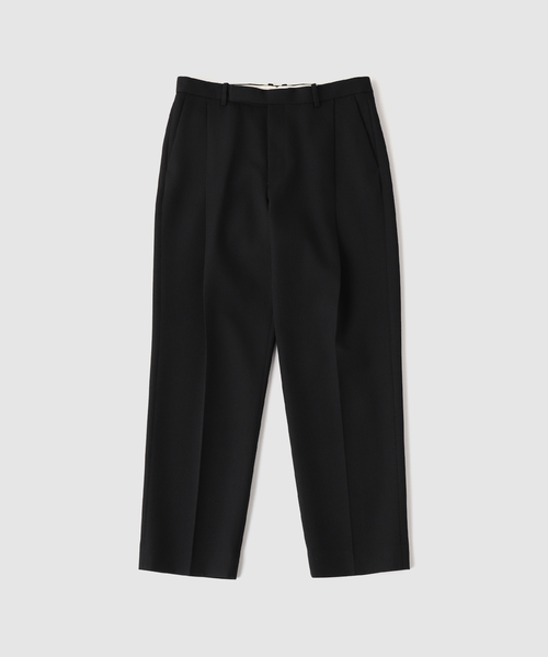 EDIFICE(エディフィス)の「MARKAWARE(マーカウェア)ANTON TROUSERS(スラックス・メンズ・ブラック・3/2)」の1枚目の写真