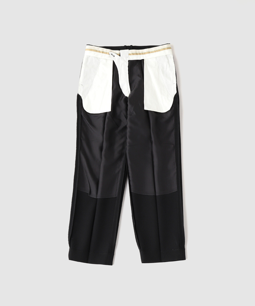 EDIFICE(エディフィス)の「MARKAWARE(マーカウェア)ANTON TROUSERS(スラックス・メンズ・ブラック・3/2)」の5枚目の写真