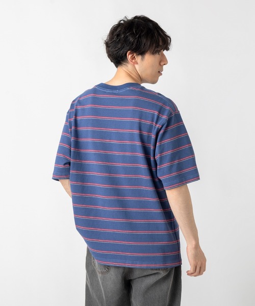 L.L.Bean（エルエルビーン）の「【JAPAN EDITION】ユニオン・ショートスリーブ・ストライプ・ティ（Tシャツ/カットソー・メンズ・グレー系その他/ブルー系その他2/ホワイト系その他/ブルー系その他・X-LARGE/LARGE/MEDIUM/SMALL）」の11枚目の写真