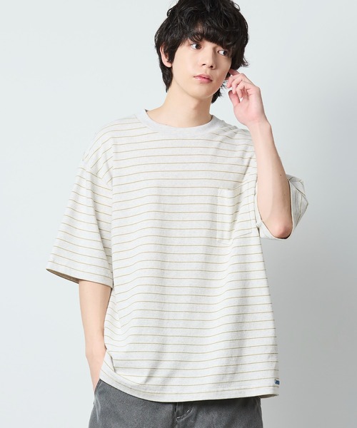 L.L.Bean（エルエルビーン）の「【JAPAN EDITION】ユニオン・ショートスリーブ・ストライプ・ティ（Tシャツ/カットソー・メンズ・グレー系その他/ブルー系その他2/ホワイト系その他/ブルー系その他・X-LARGE/LARGE/MEDIUM/SMALL）」の20枚目の写真