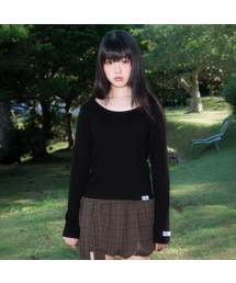 Essential Rose Label Long Sleeve [Black]