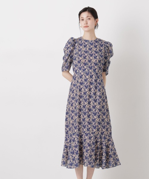 チャロさん専用 troisieme chaco/別注 CUT JACQUARD ワンピース（ワンピース