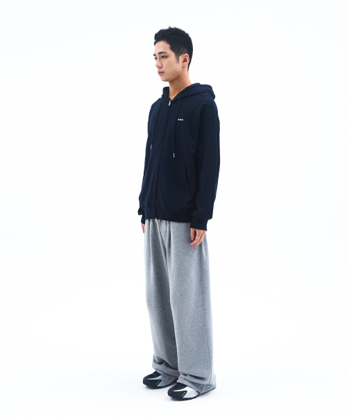 AMESWORLDWIDE（アメスワールドワイド）の「BASIC SMALL LOGO HOODIE ZIP UP NAVY（パーカー・レディース・その他・MEDIUM/LARGE/SMALL）」の5枚目の写真
