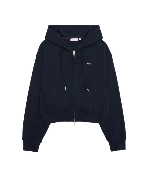 AMESWORLDWIDE（アメスワールドワイド）の「BASIC SMALL LOGO HOODIE ZIP UP NAVY（パーカー・レディース・その他・MEDIUM/LARGE/SMALL）」の10枚目の写真