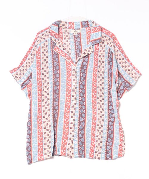 rip curl(リップカール)の「RIP CURL/リップカール 半袖シャツ ストライプ 06YWSH(シャツ/ブラウス・レディース・ストライプ・S/XS)」の7枚目の写真