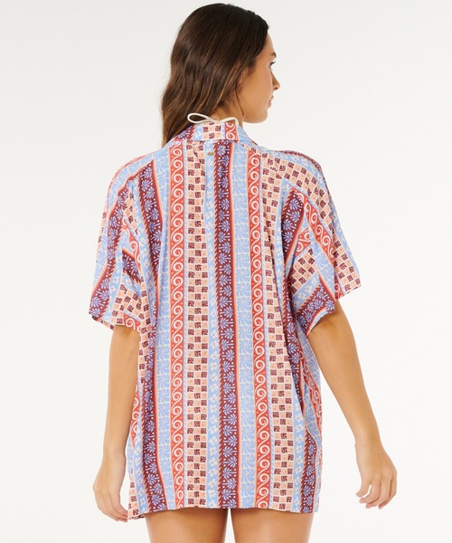 rip curl(リップカール)の「RIP CURL/リップカール 半袖シャツ ストライプ 06YWSH(シャツ/ブラウス・レディース・ストライプ・S/XS)」の4枚目の写真
