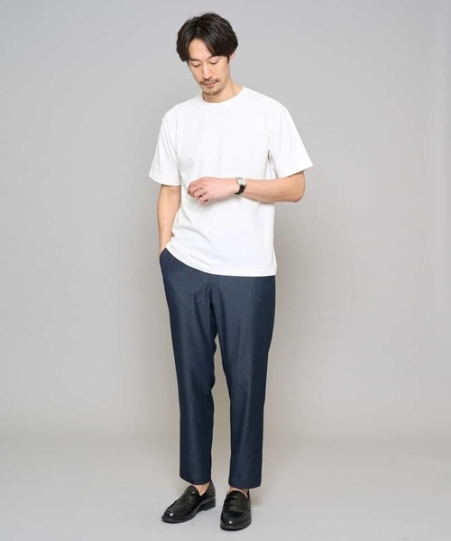 a.v.v（アーヴェヴェ）の「ﾃﾞﾆﾑﾗｲｸｽﾄﾚｯﾁｱﾝｸﾙｾﾐﾙｰｽﾞﾊﾟﾝﾂ（その他パンツ・メンズ・チャコールグレー/ブラック/ネイビー・44/46/48/50）」の6枚目の写真