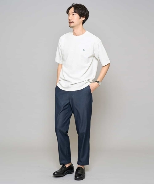 a.v.v（アーヴェヴェ）の「ﾃﾞﾆﾑﾗｲｸｽﾄﾚｯﾁｱﾝｸﾙｾﾐﾙｰｽﾞﾊﾟﾝﾂ（その他パンツ・メンズ・チャコールグレー/ブラック/ネイビー・44/46/48/50）」の8枚目の写真