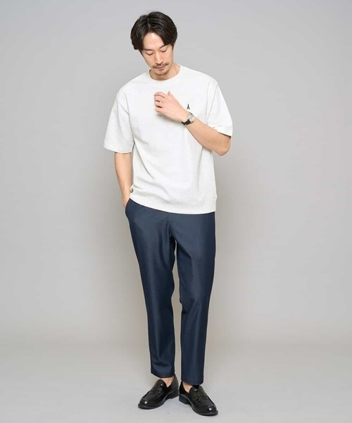 a.v.v（アーヴェヴェ）の「ﾃﾞﾆﾑﾗｲｸｽﾄﾚｯﾁｱﾝｸﾙｾﾐﾙｰｽﾞﾊﾟﾝﾂ（その他パンツ・メンズ・チャコールグレー/ブラック/ネイビー・44/46/48/50）」の9枚目の写真