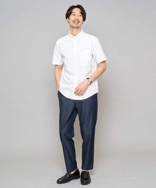 a.v.v（アーヴェヴェ）の「ﾃﾞﾆﾑﾗｲｸｽﾄﾚｯﾁｱﾝｸﾙｾﾐﾙｰｽﾞﾊﾟﾝﾂ（その他パンツ・メンズ・チャコールグレー/ブラック/ネイビー・44/46/48/50）」の14枚目の写真