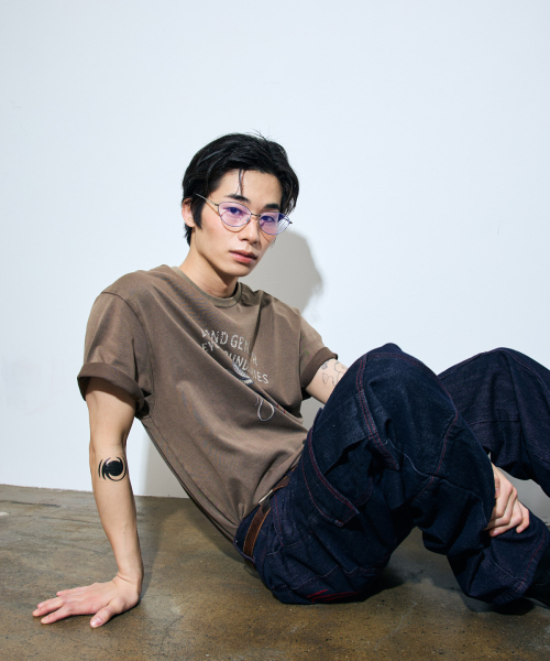 VETEZE(ベテゼ)の「Red Stitch Indigo Cargo Denim Pants(デニムパンツ・レディース・ブルー系その他・1/2/3)」の9枚目の写真