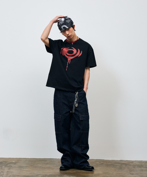 VETEZE(ベテゼ)の「Red Stitch Indigo Cargo Denim Pants(デニムパンツ・レディース・ブルー系その他・1/2/3)」の15枚目の写真