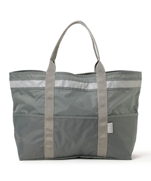 BEAMS(ビームス)の「XS BAGGAGE / Tote Bag(トートバッグ・メンズ・グリーン系その他4/ブラック・ONE SIZE)」の2枚目の写真