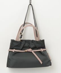B'2nd | vio/BIANCA ナイロンギャザーBAG(トートバッグ)